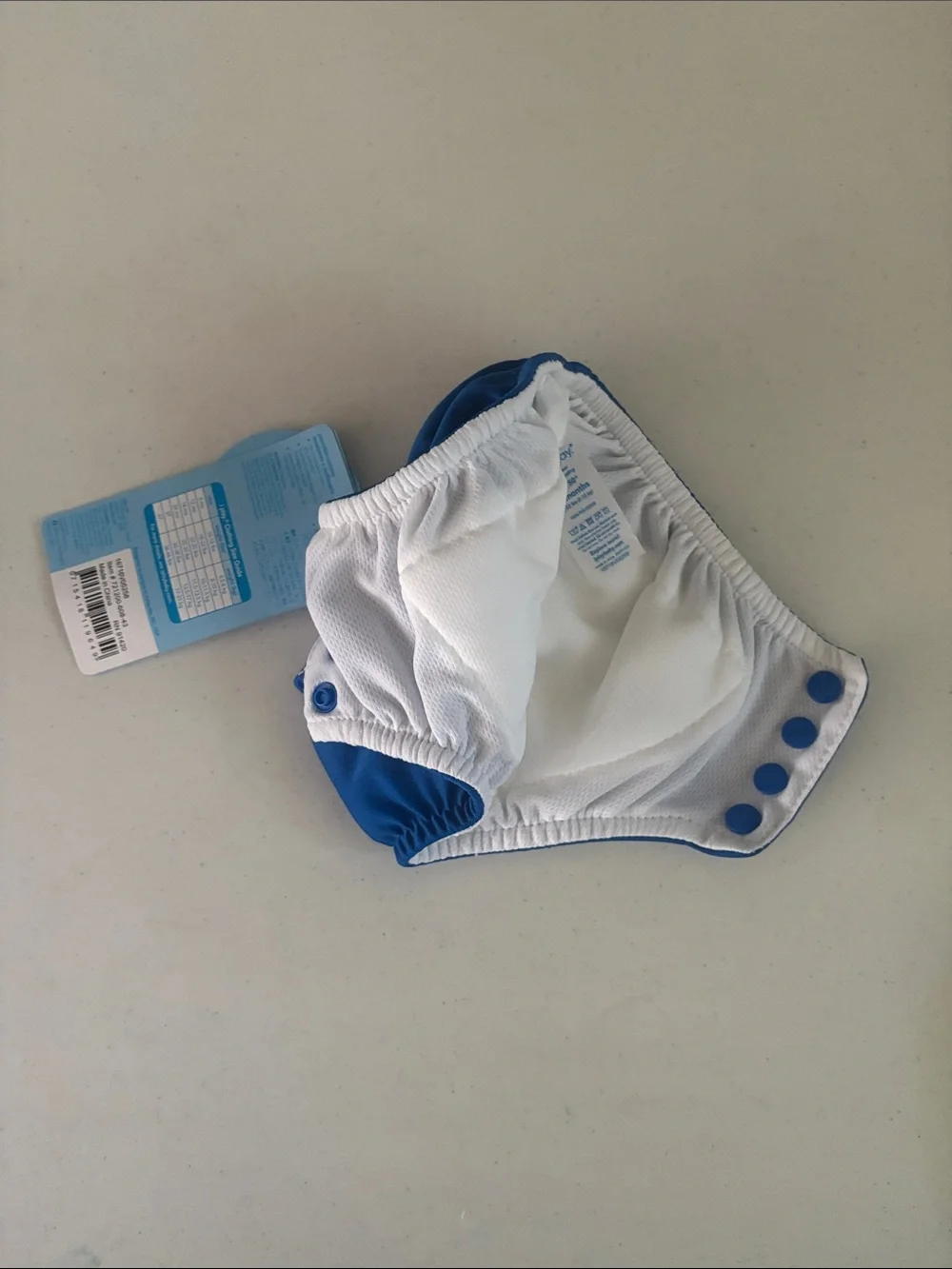 i play. Bright Blue Reusable Diaper Cover